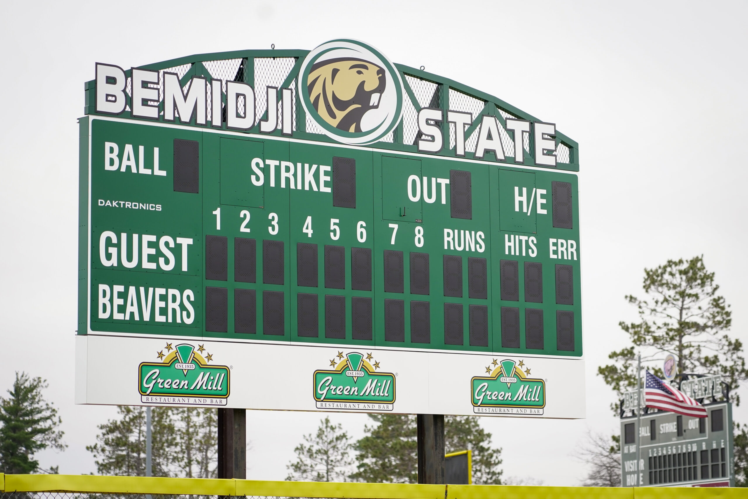 The Bemidji State softball program will have a new scoreboard in play for the 2024 season. (Micah Friez / Bemidji State)