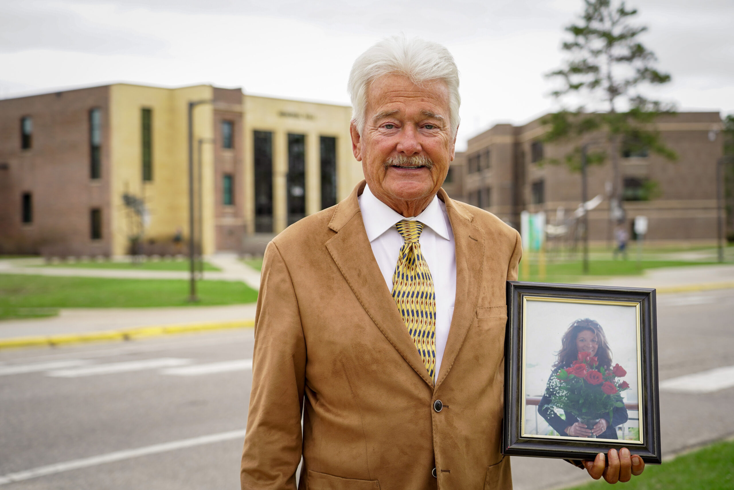 In honor of his late wife, Keith Johanneson has pledged a $1 million gift to endow nursing scholarships at Bemidji State University. (Micah Friez / Bemidji State)