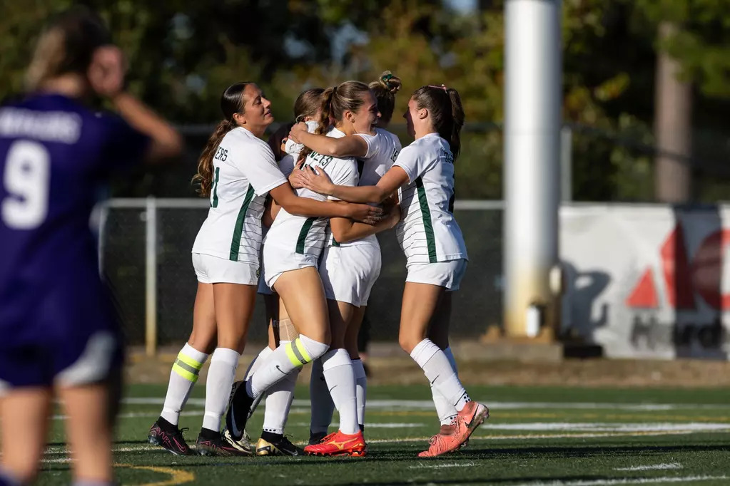 's soccer goal celebration