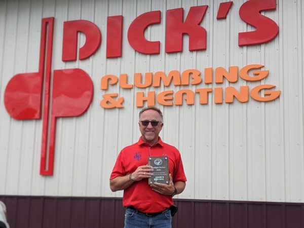 Dicks Plumbing & Heating owner Mike Gregg