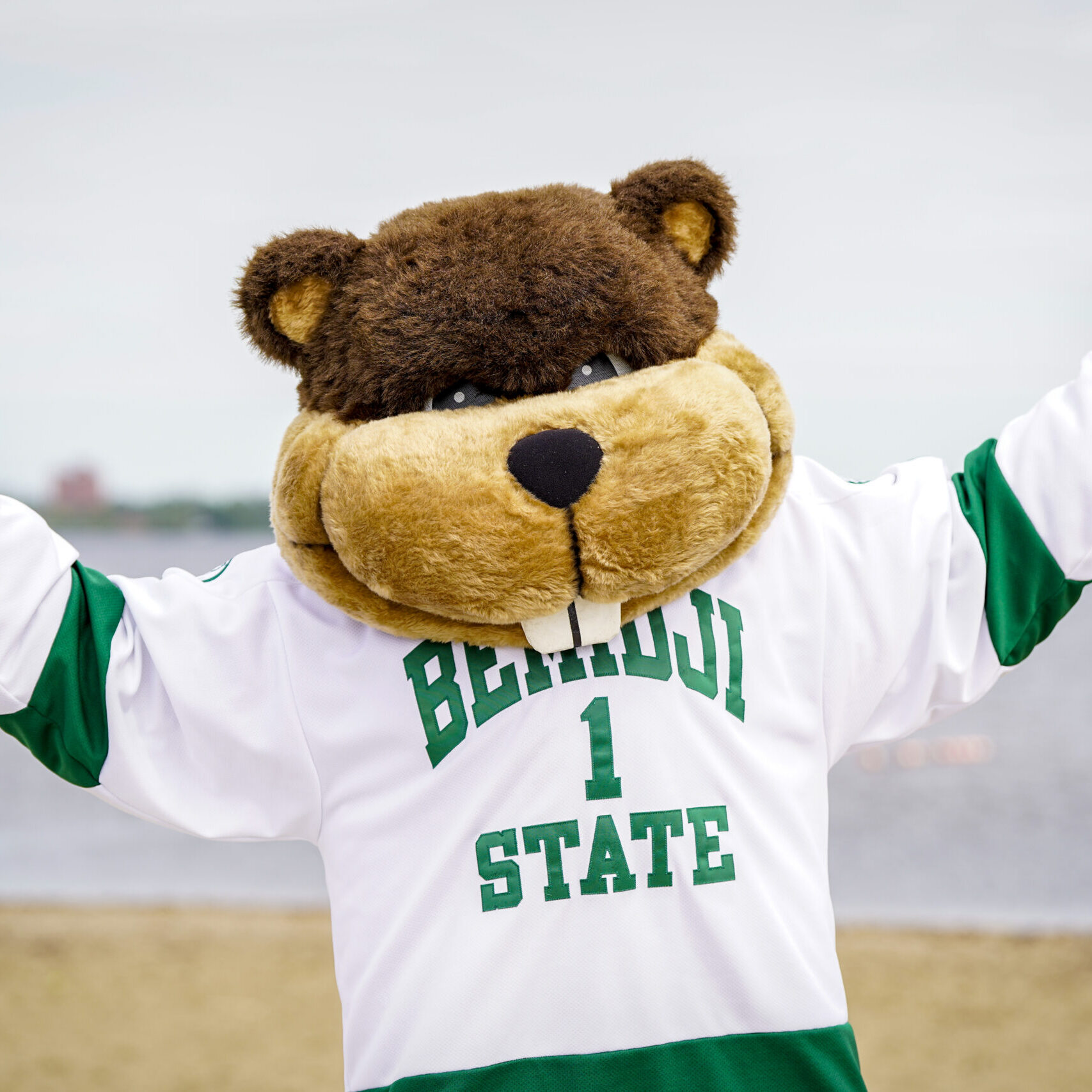 Bucky with Lake Bemidji 2024